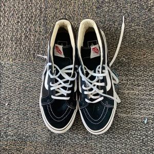 Black Vans High Tops